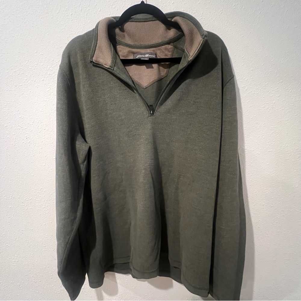 Vintage Eddie Bauer men’s xl tall dark green sweater
